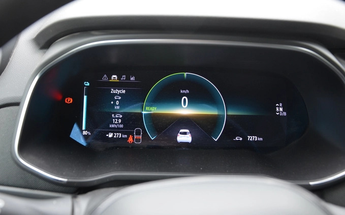 Renault Zoe cena 74900 przebieg: 7300, rok produkcji 2021 z Tuliszków małe 277